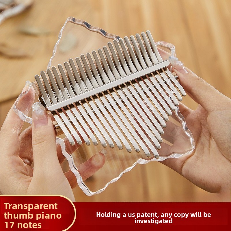 Musical Instrument For Beginners - 21-tone Thumb Piano, Kalimba Piano For