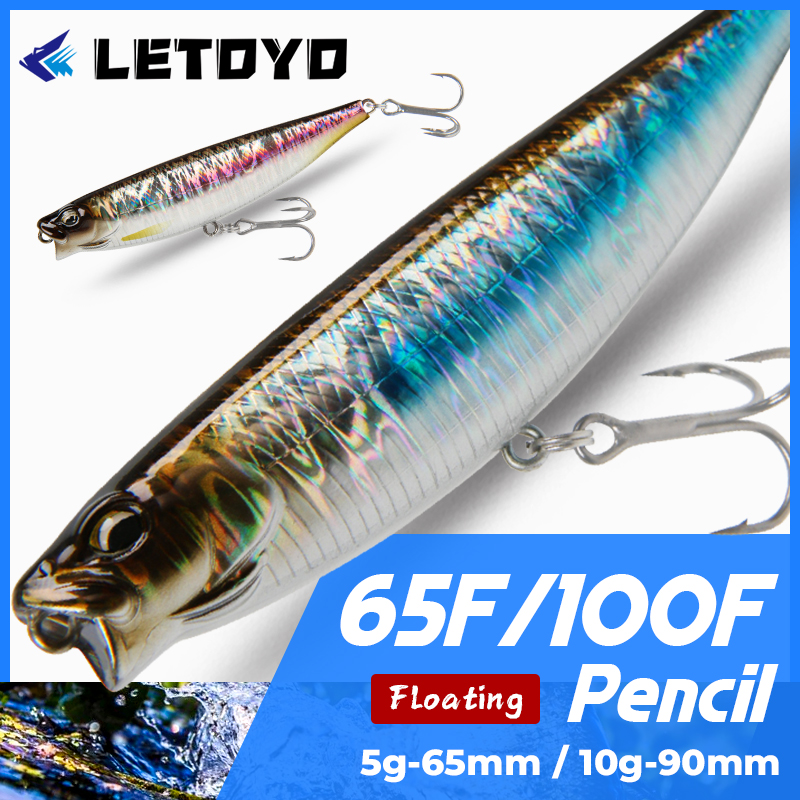 LETOYO 65mm 5g/90mm 10g Surfac - Rain Stick Percussion 评论和价格