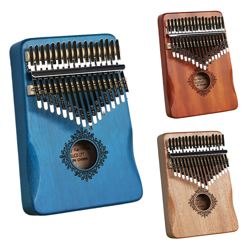 8/17Keys Mini Wooden Kalimba H - Musical Instrument For Beginners 评论和价格