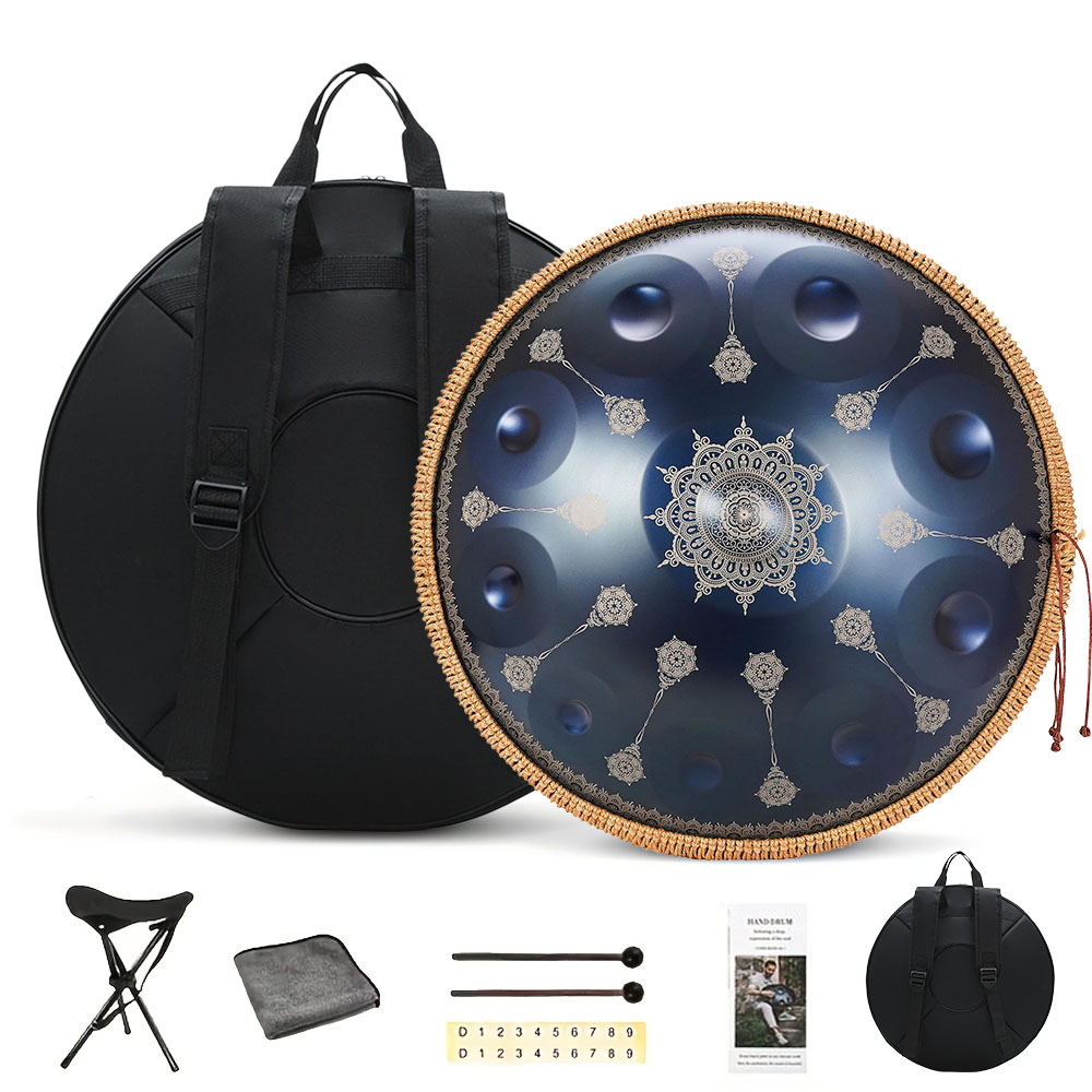 10 Notes Handpan Drum 22 Inch  - Musical Instrument For Beginners 评论和价格
