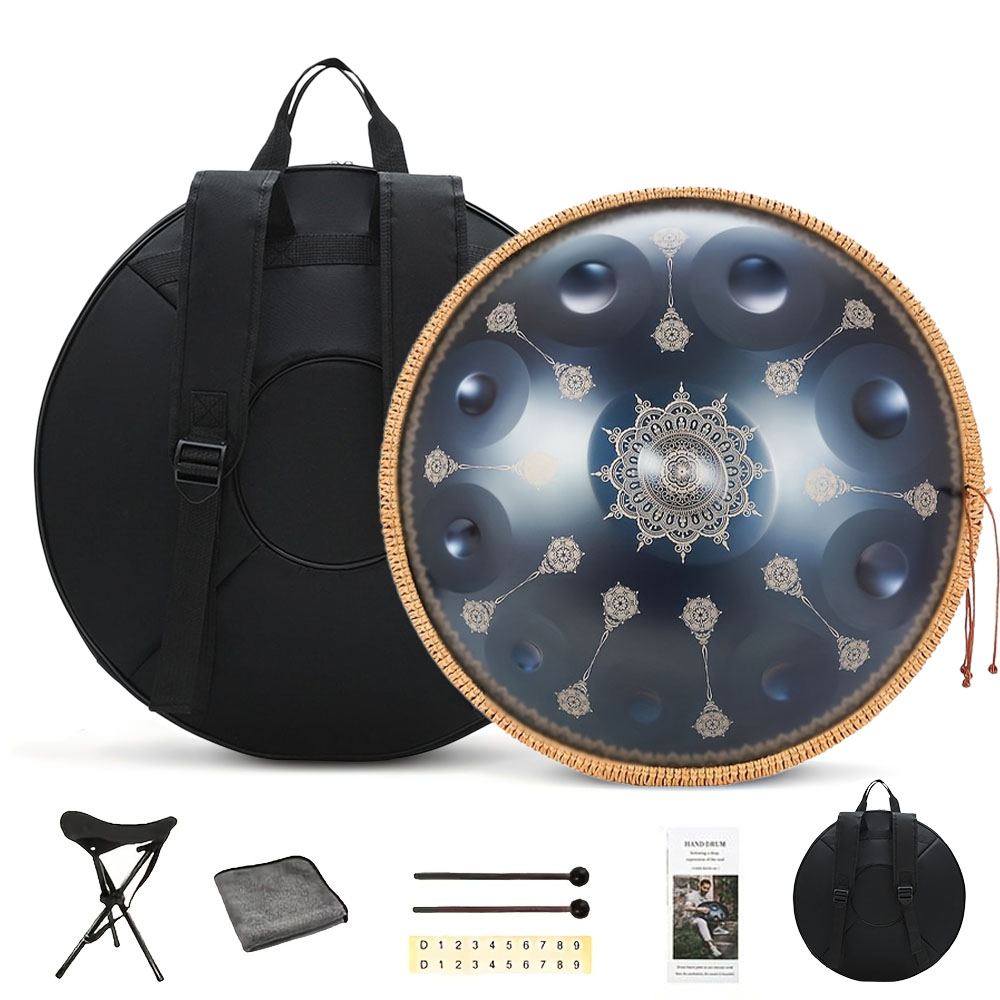 10 Notes Handpan Drum 22 Inch  - Musical Instrument For Beginners 评论和价格
