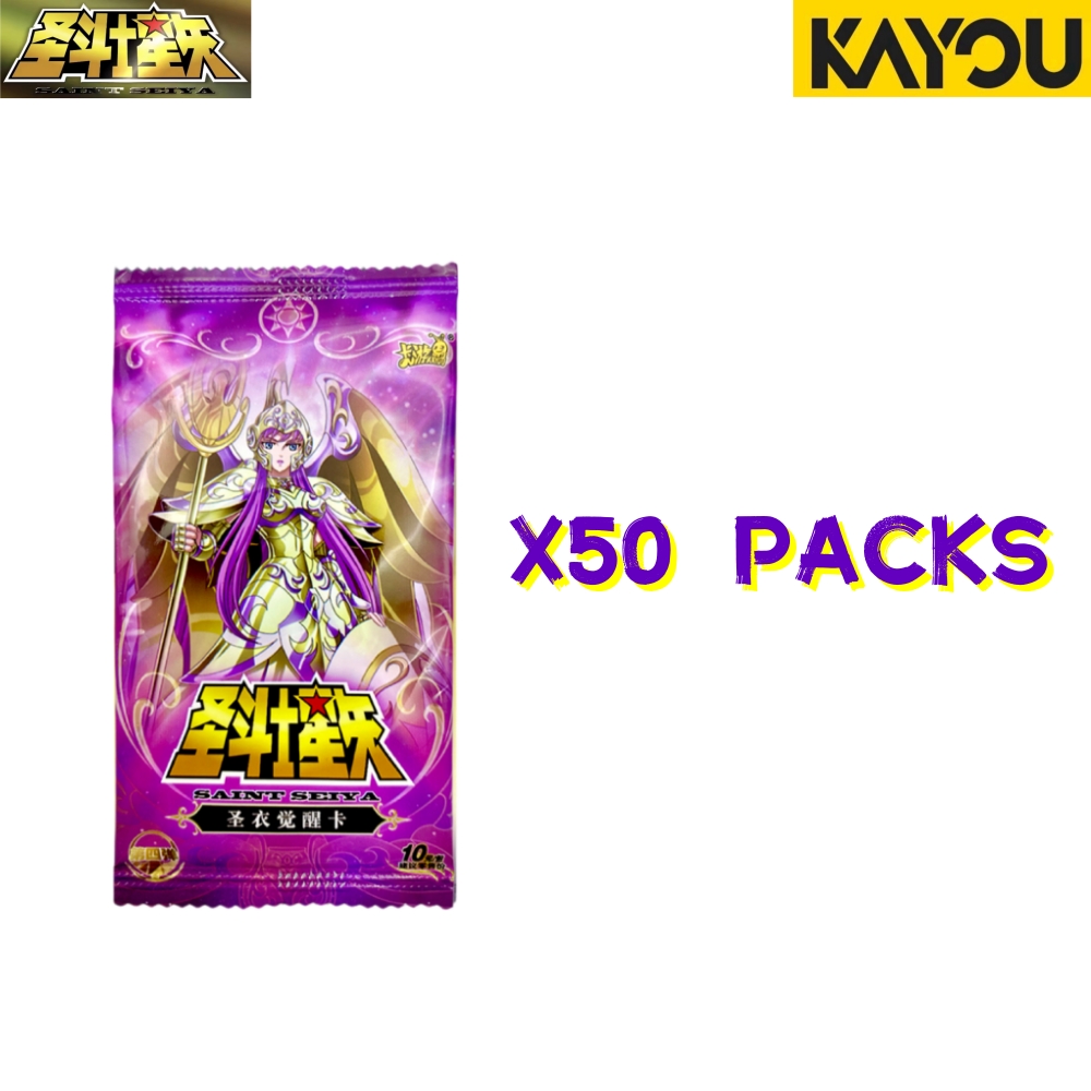 Kayou Saint Seiya Cards 50Pack - Santoor Music Instrument 评论和价格
