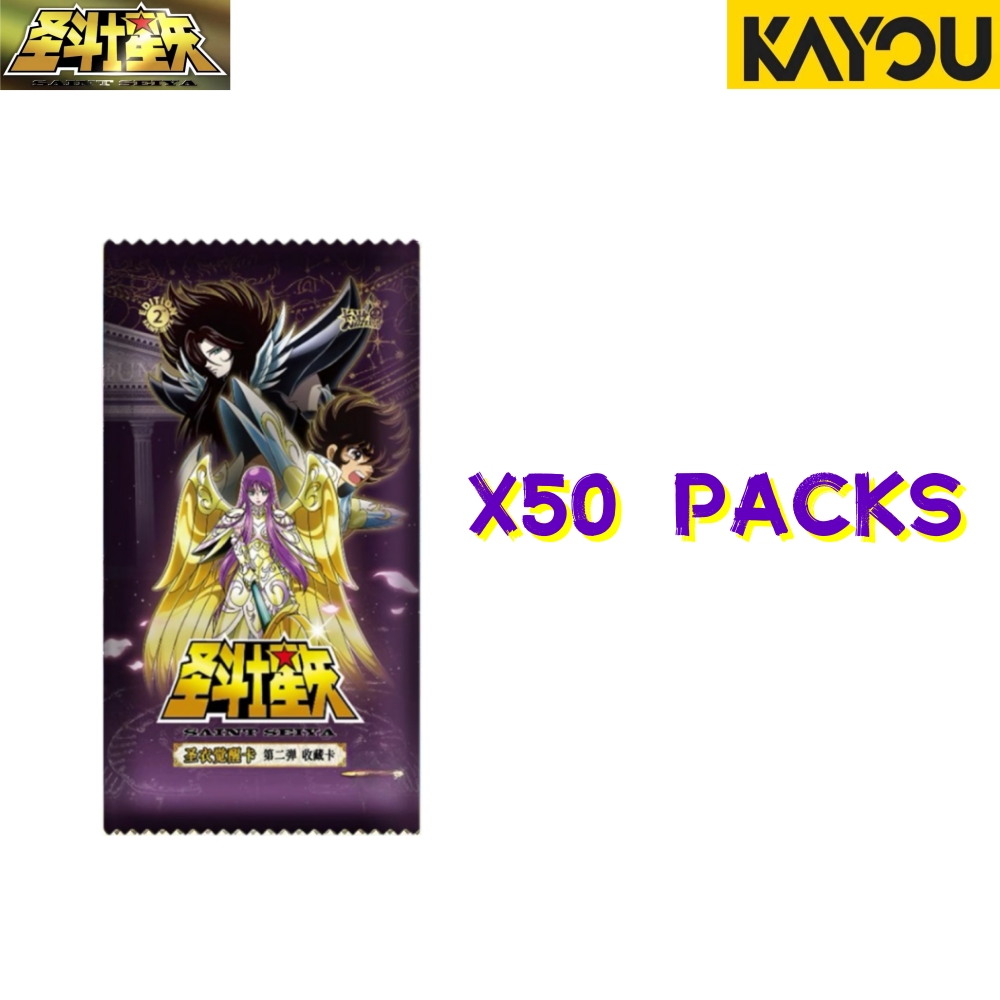 Kayou Saint Seiya Cards 50Pack - Santoor Music Instrument 评论和价格