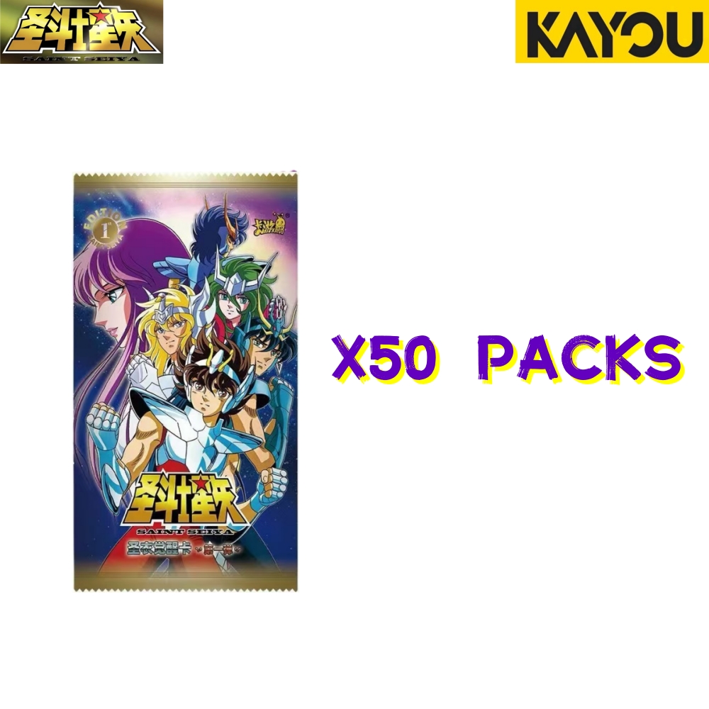Kayou Saint Seiya Cards 50Pack - Santoor Music Instrument 评论和价格