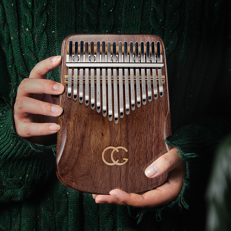 17 21 Key Thumb Piano Kalimba  - Musical Instrument For Beginners 评论和价格