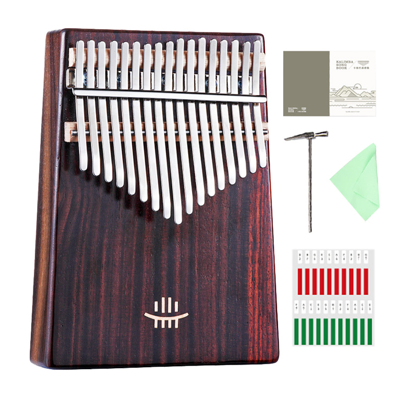 guitar Kalimba 17 Keys with Ho - Musical Instrument For Beginners 评论和价格