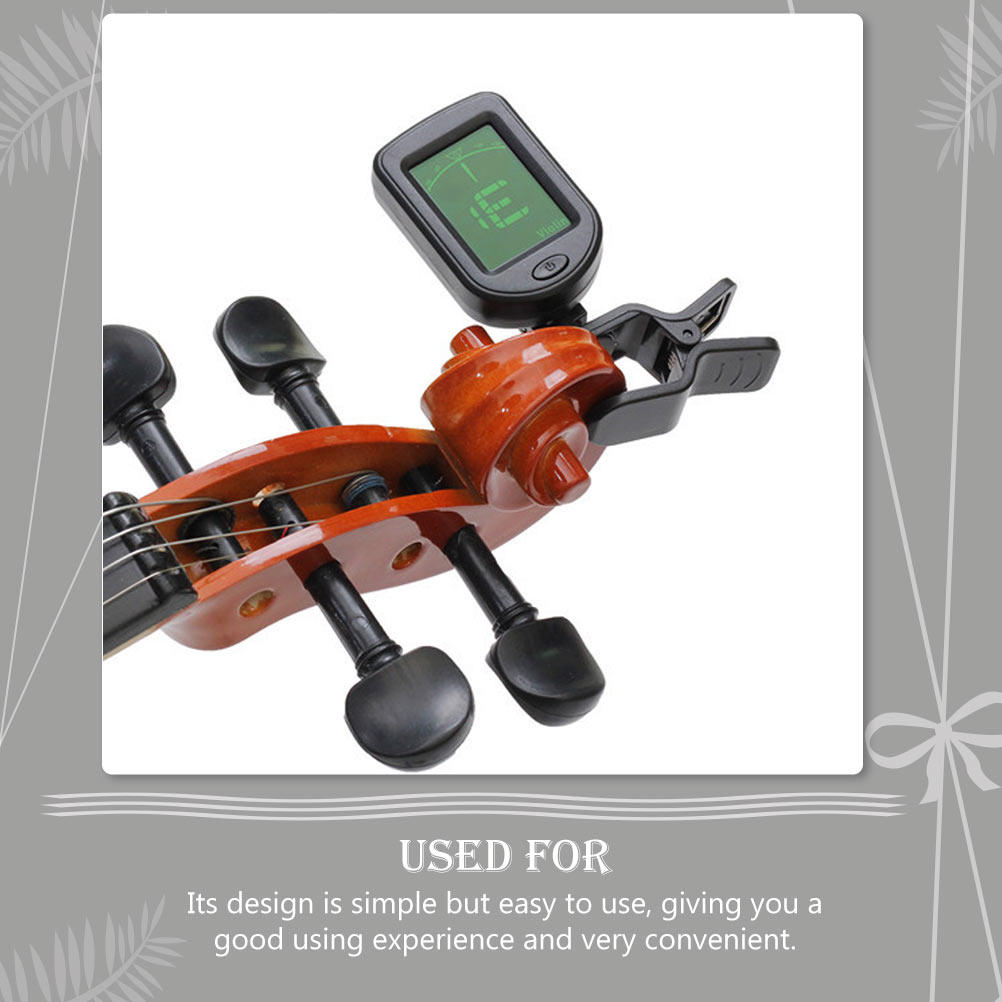 Universal Tuner for Guitar Vio - Musical Instrument Ukulele 评论和价格