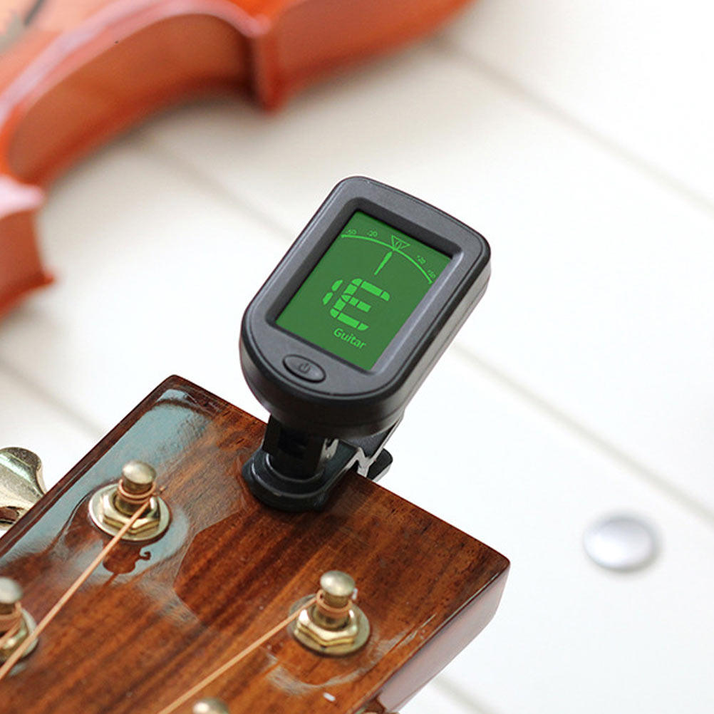 Universal Tuner for Guitar Vio - Musical Instrument Ukulele 评论和价格
