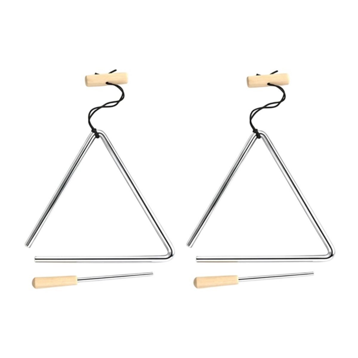 [MEGA SALE]2PCS 6 Inch Triangl - Triangle Beater Music 评论和价格