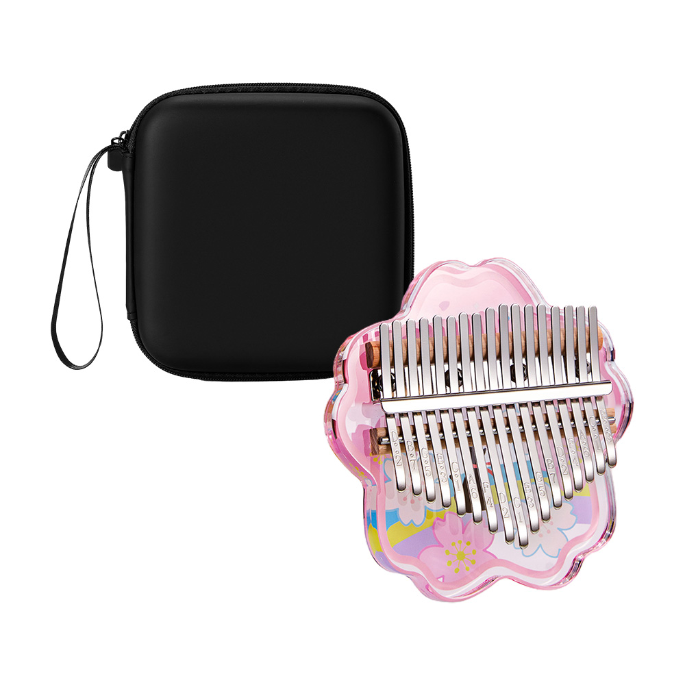 Mini Thumb Piano 17 Keys Porta - Musical Instrument For Beginners 评论和价格