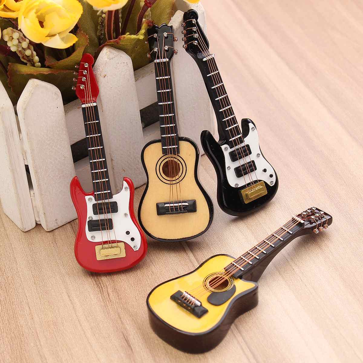 4Pcs Kiwarm Fashion 1/12 Scale - Musical Instrument Art 评论和价格