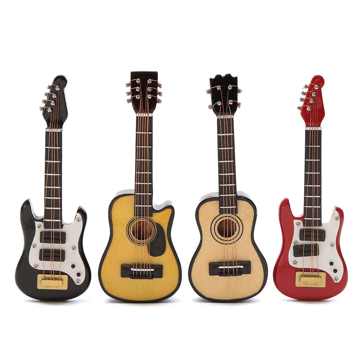 4Pcs Kiwarm Fashion 1/12 Scale - Musical Instrument Art 评论和价格