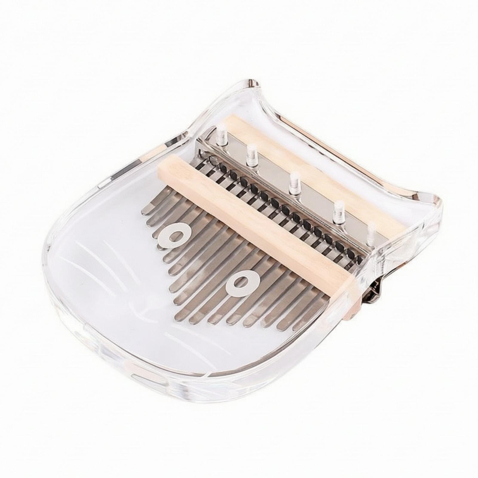 Clear Cat Shape Kalimba Finger - Musical Instrument For Beginners 评论和价格