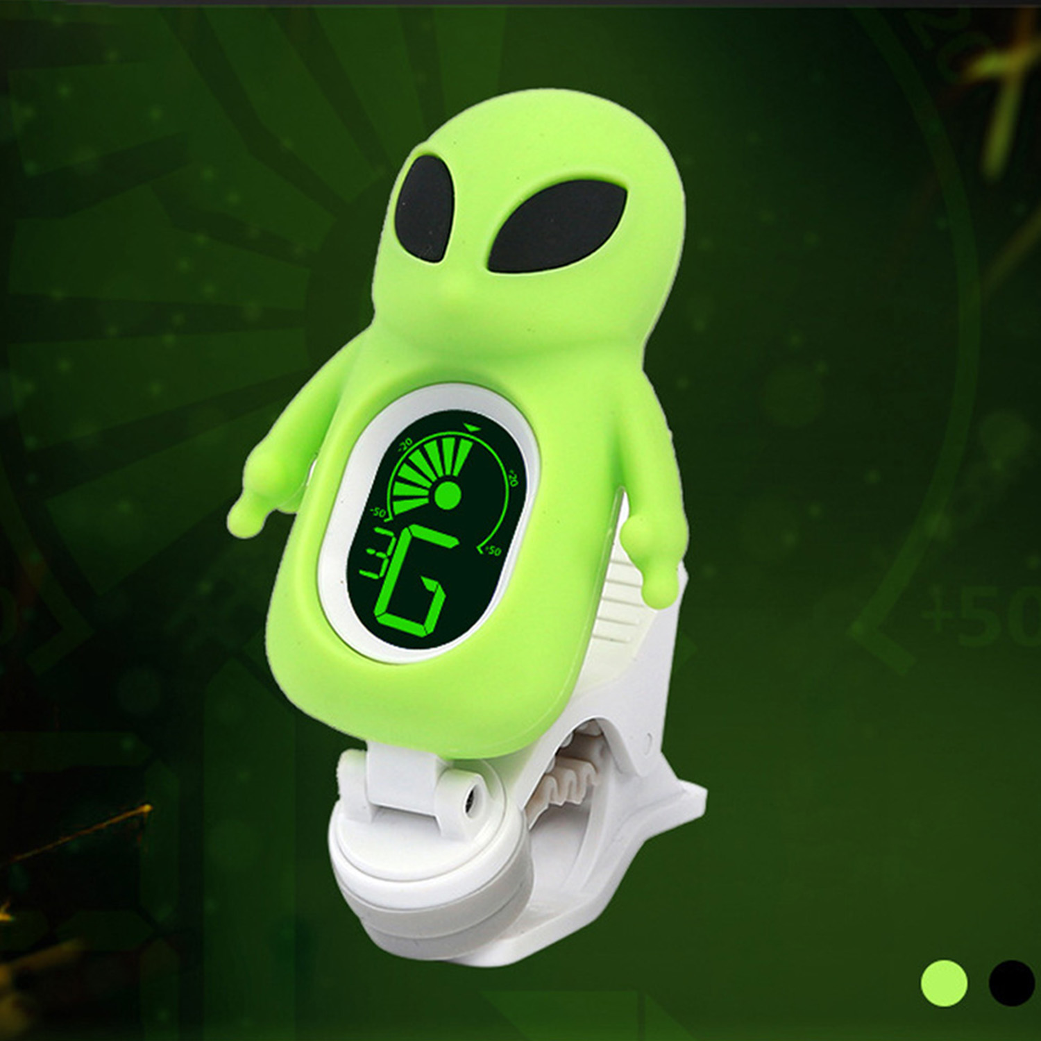 Guitar Tuner A71, Cute Alien C - Musical Instrument Art 评论和价格