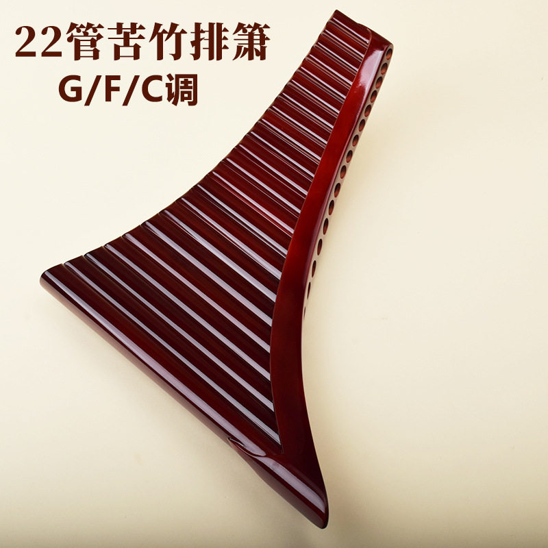 Pan Flute 22 Pipes, High-Quali - Musical Instrument For Beginners 评论和价格